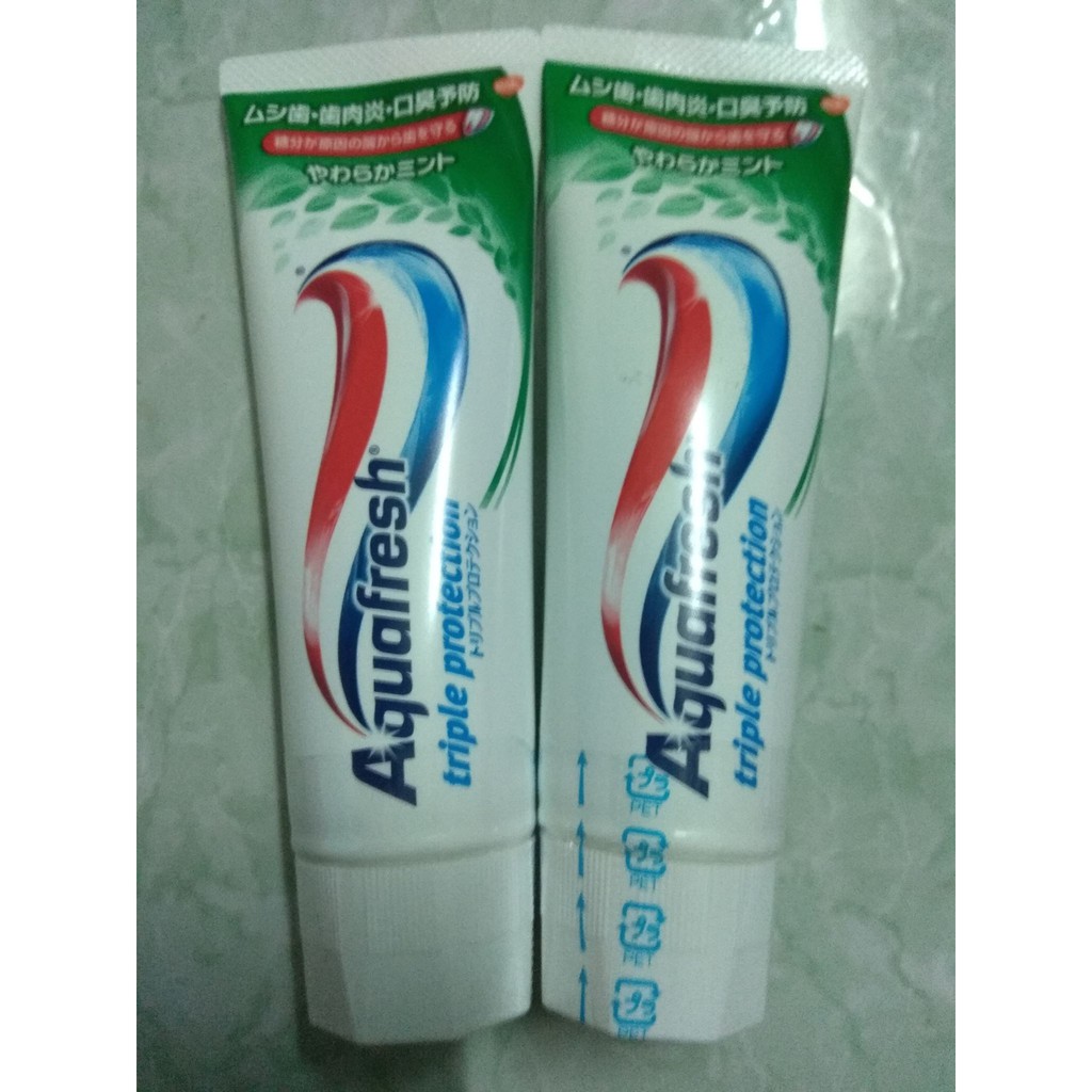 KEM ĐÁNH RĂNG AQUAFRESH- NHẬT BẢN