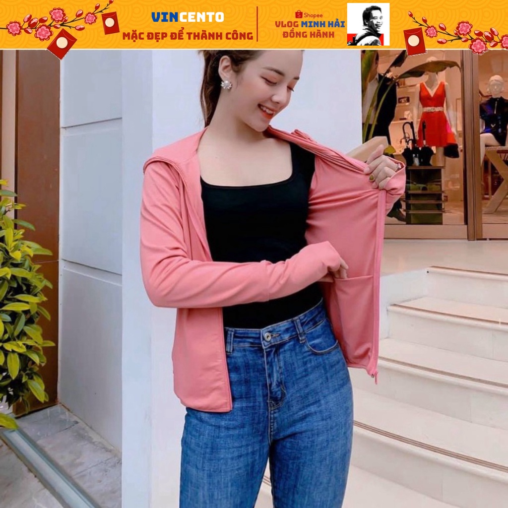 Áo Chống Nắng Nữ 2 Lớp Cao Cấp Thông Hơi Chống Tia UV