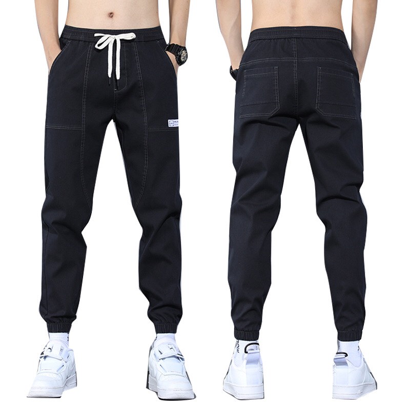 Quần Jean nam Hàn Quốc Edo Menswear, quần bò nam, dáng Jogger Top xu hướng 2023