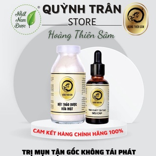 Combo Hoàng Thiên Sâm ( Bột Rửa Mặt & Tinh Chất Hoàng Thiên Sâm )