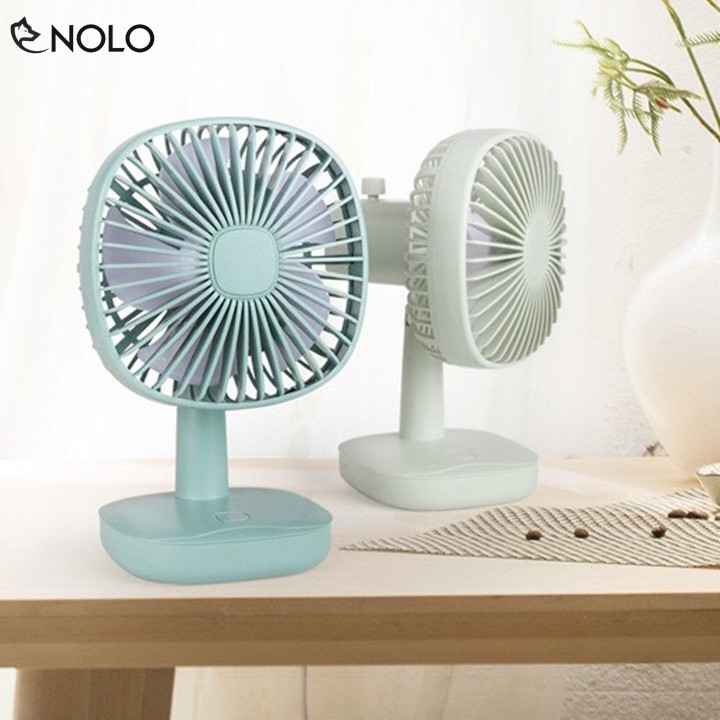 Quạt 5 Cánh Mini Pin Sạc Tự Động 3 Tốc Độ Gió Yase Model YS-2911