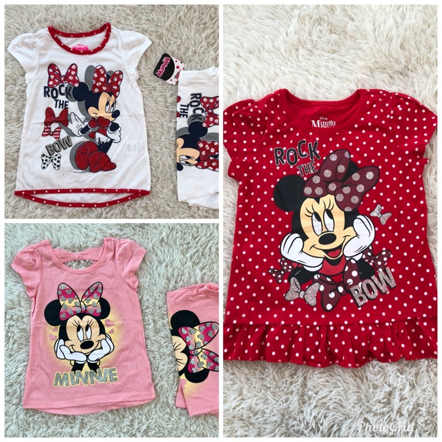 Áo phông disney minie