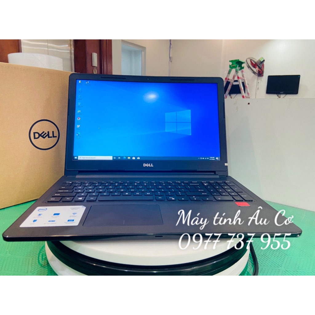 Laptop văn phòng INSPIRON 3565 15.6 INCH ( A9-9400 3.20GHZ, SSD 256GB, 8GB, AMD R5,15,6&quot;, W10) ) , Cặp , CHUỘT , BÀN DI