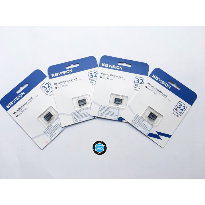 Thẻ nhớ KBVISION 32G tốc độ Ghi/Đọc cao 95mb/s Chuyên Dụng Cho Camera không dây - Camera IP wifi - Smartphone | BigBuy360 - bigbuy360.vn