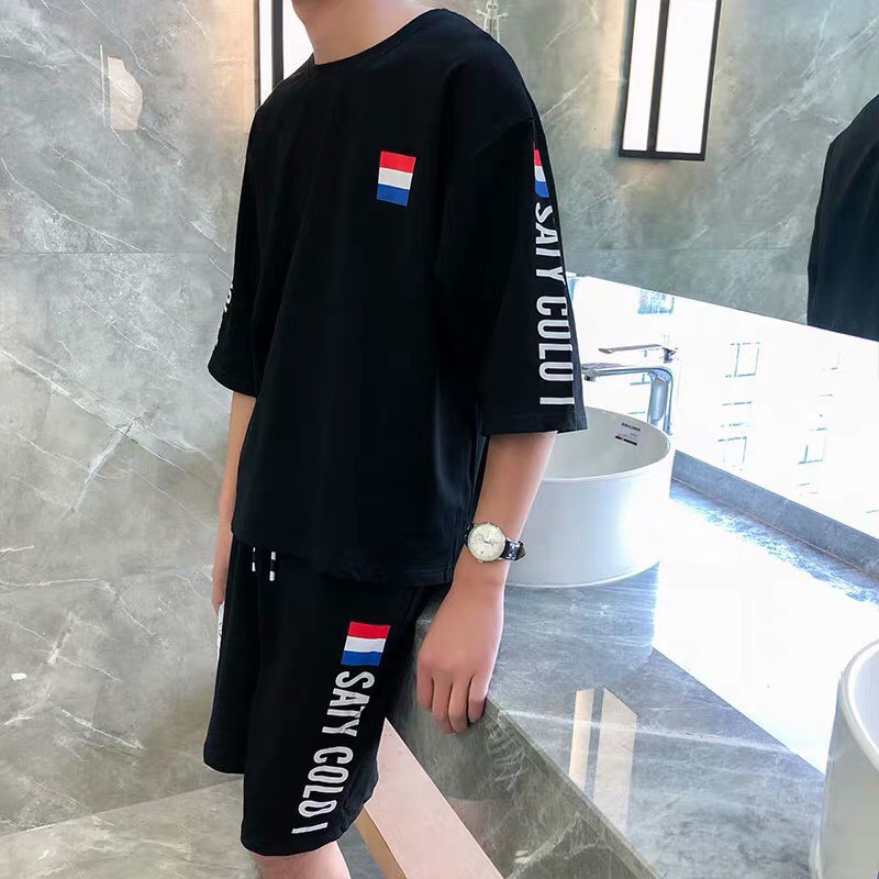 ĐỒ BỘ THỂ THAO NAM MẶC NHÀ DẠO PHỐ FORM CHUẨN SIÊU HOT, CHẤT THUN COTTON MỀM MỊN- TP682