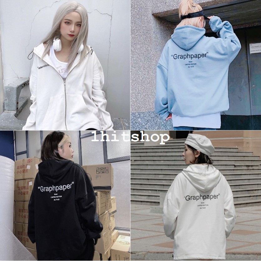 Áo KHOÁC Hoodie PAPER Ulzzang Unisex 1hitshop