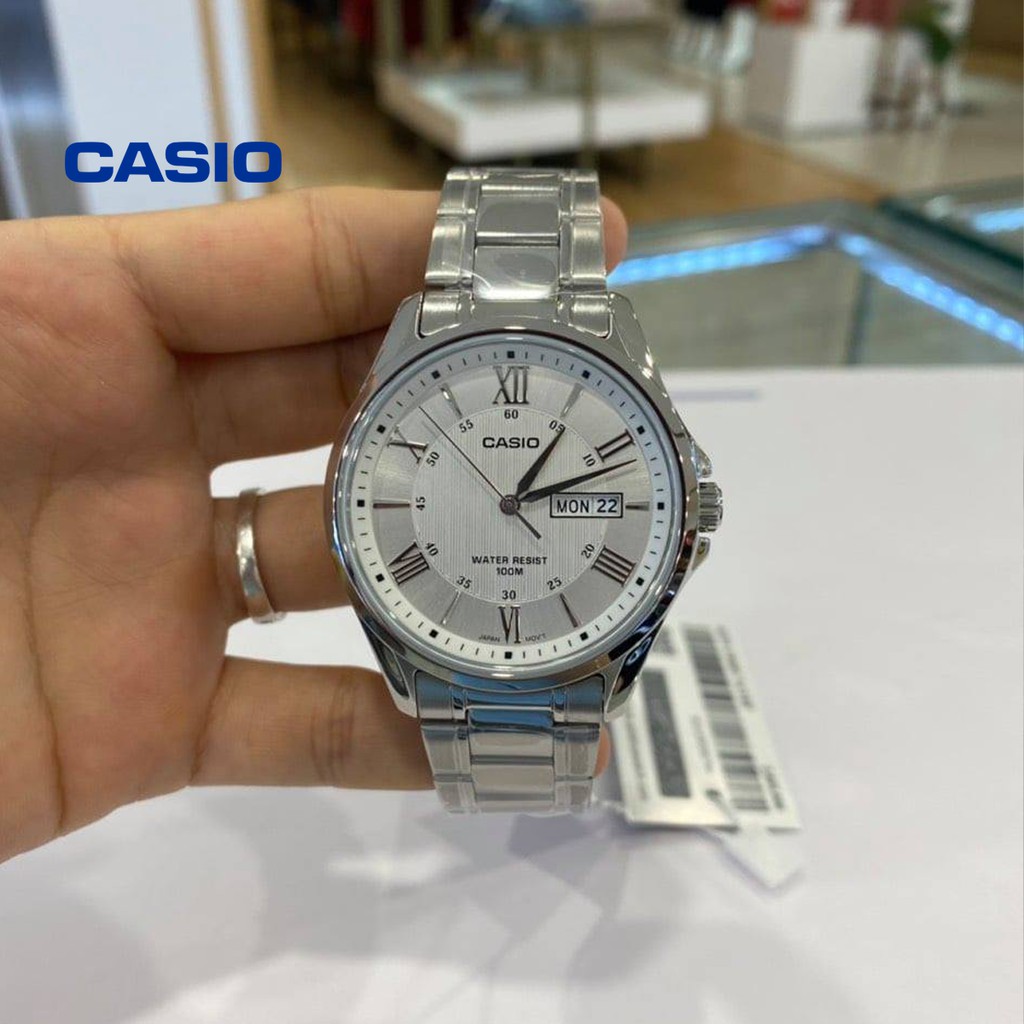 Đồng hồ nam CASIO MTP-1384D-7AVDF chính hãng - Bảo hành 1 năm, Thay pin miễn phí