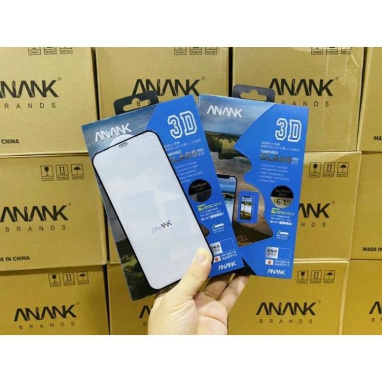 Kính cường lực full màn ANANK thương hiệu Nhật Bản Iphone 12/12 Pro/12 Pro Max cao cấp mới nhất