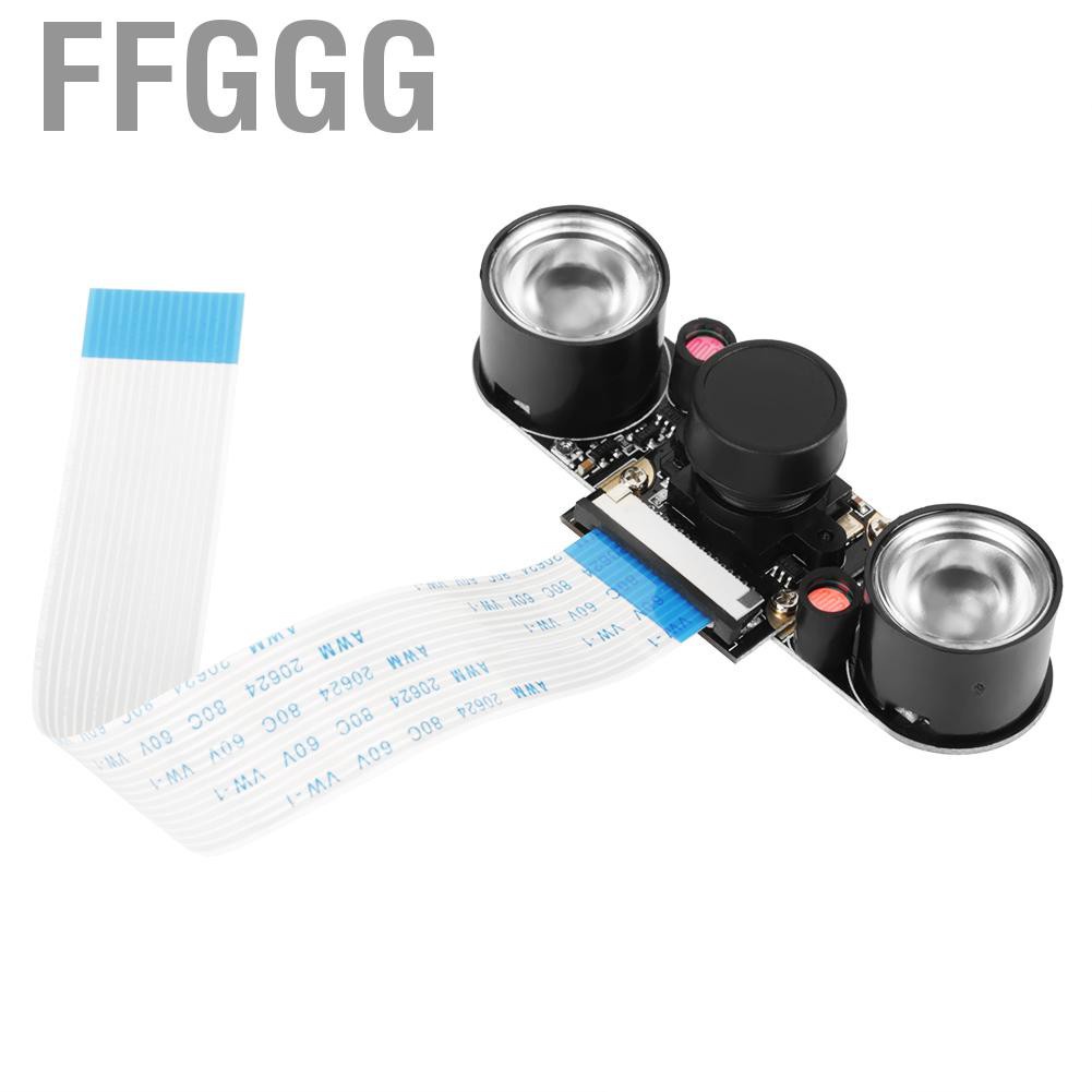 Ffggg 5 Million Pixels Night Vision 130° Viewing Angle Camera Module Board For Raspberry Pi B 3/2