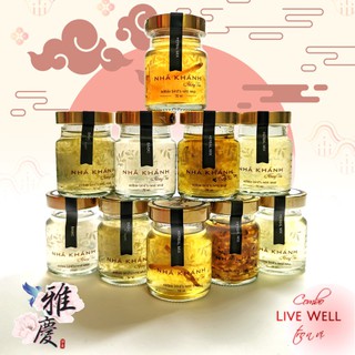COMBO LIVE_WELL: 10 HỦ YẾN CHƯNG ĐỦ VỊ