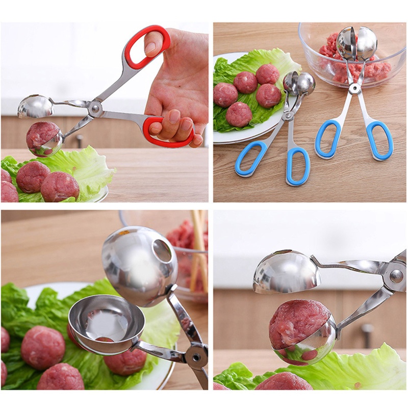 Kẹp Gắp Thịt Viên Bằng Thép Không Gỉ