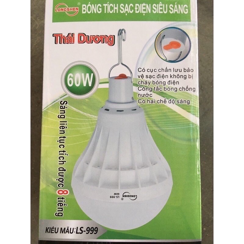 Bóng đèn led tích điện Thái Lan 60w hàng công ty