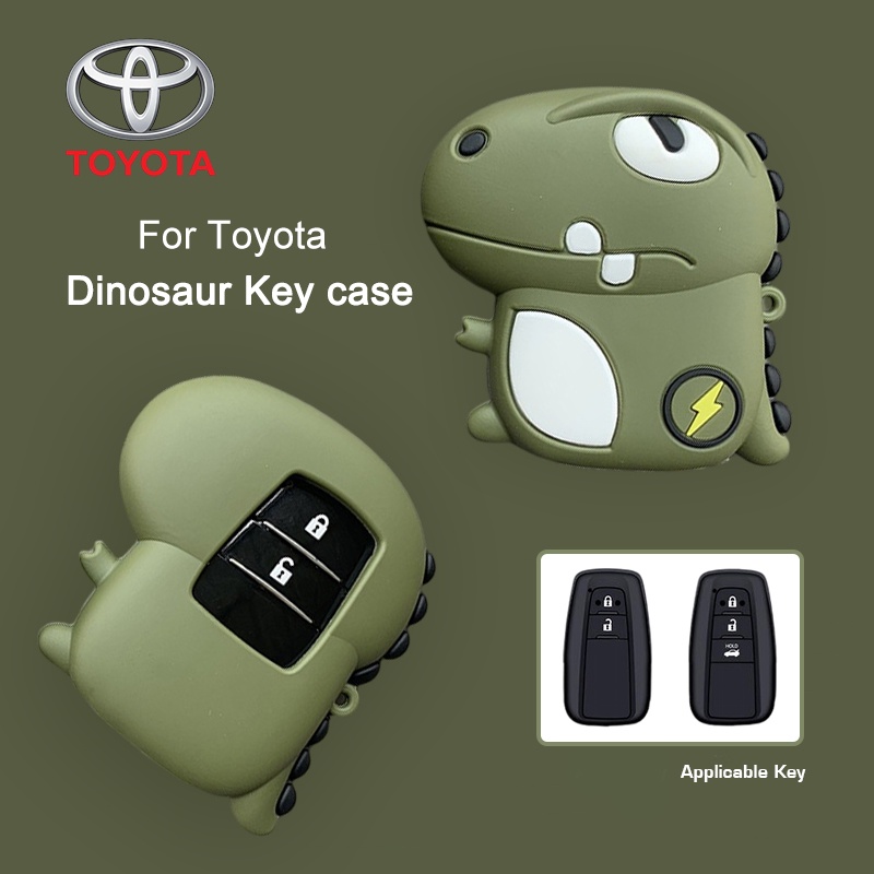 Vỏ Bảo Vệ Chìa Khóa Xe Hơi Toyota Rav4 Auris Avensis Prius Aygo Camry Corolla Land Cruiser 200 Prado Crown