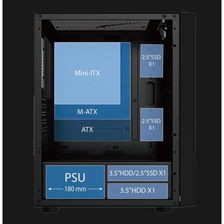 Vỏ case máy tính Xigmatek Athena (ATX ,Micro ATX, ITX )