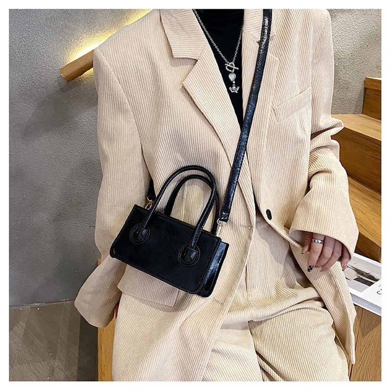 Túi Xách Đeo Vai Màu Trơn NB00425 Thời Trang Mùa Thu 2022