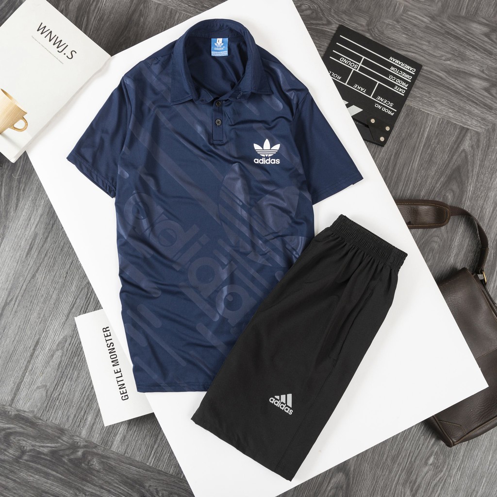 BÁN SỈ - BỘ DA.S THỂ THAO NAM CỔ ĐỨC VÂN CHÉO THUN LẠNH 4 MÀU | BigBuy360 - bigbuy360.vn