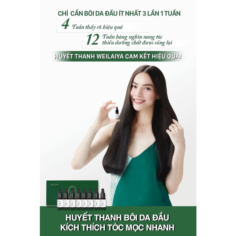 Serum Huyết Thanh Tóc Weilaiya Kích Mọc Tóc Ngăn Rụng Tóc - Lunary Beauty