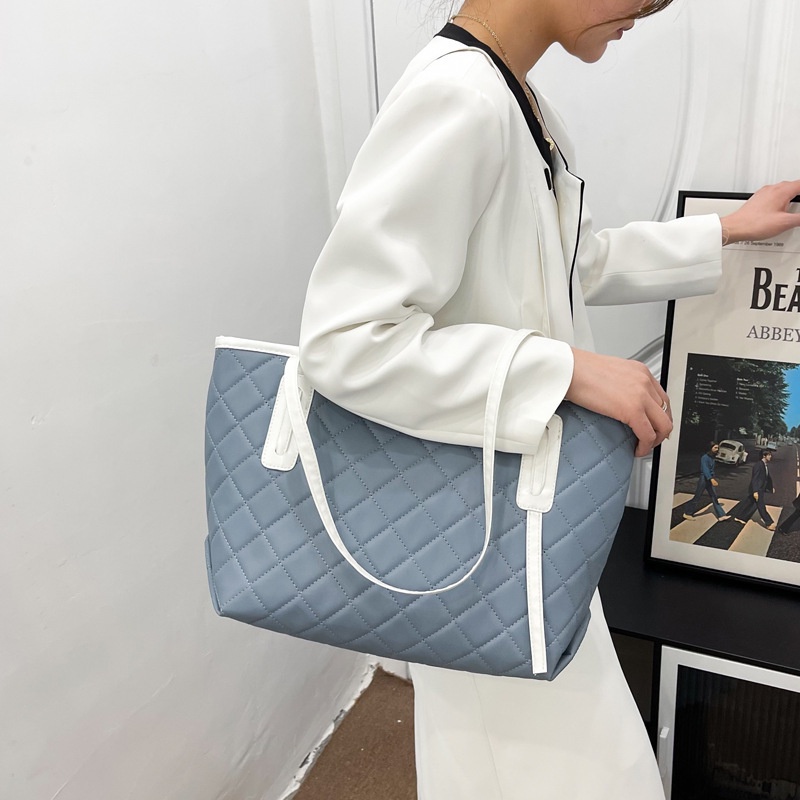Túi tote Đeo Vai Sức Chứa Lớn Thời Trang Phương Tây Đơn Giản Mẫu 2022 Dành Cho Nữ