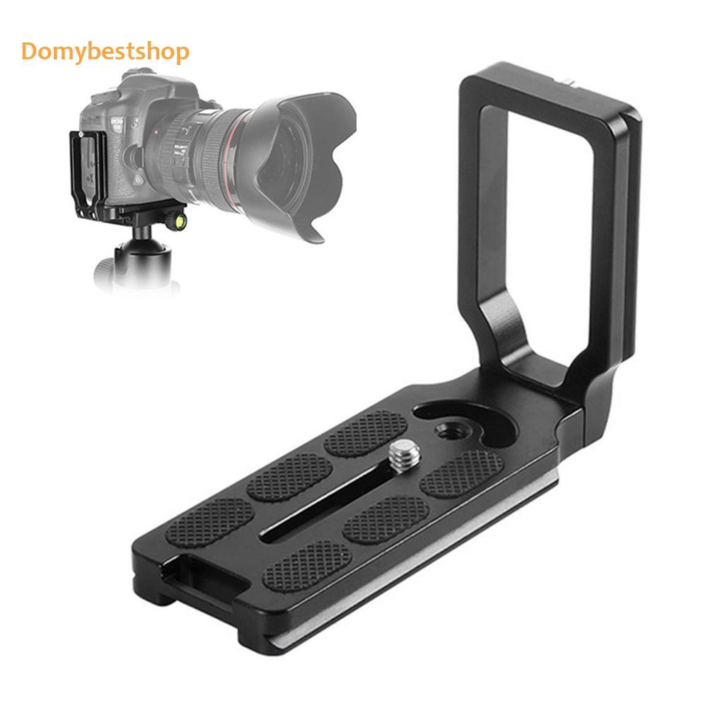 COD☭Universal Aluminum Alloy Pro Quick Release L Great Plate Bracket Grip for DSLR Camera