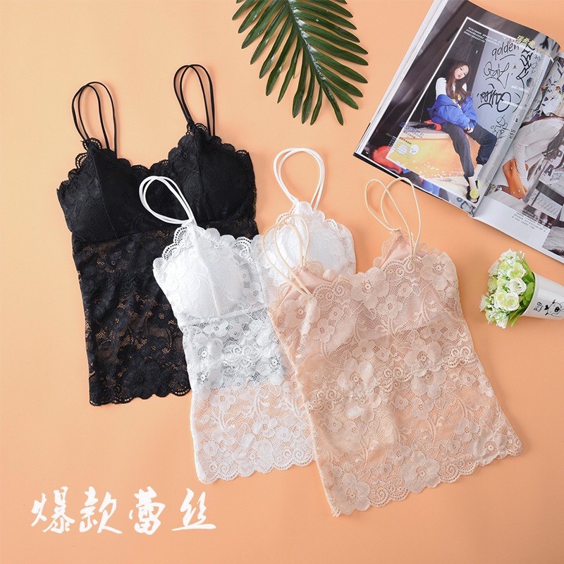 Áo Bra Hai Dây Kép Dài [Siêu Sale [Ảnh thật | BigBuy360 - bigbuy360.vn