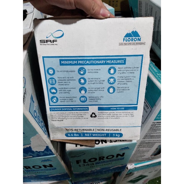 Ga lạnh r134a ấn độ bình 3kg