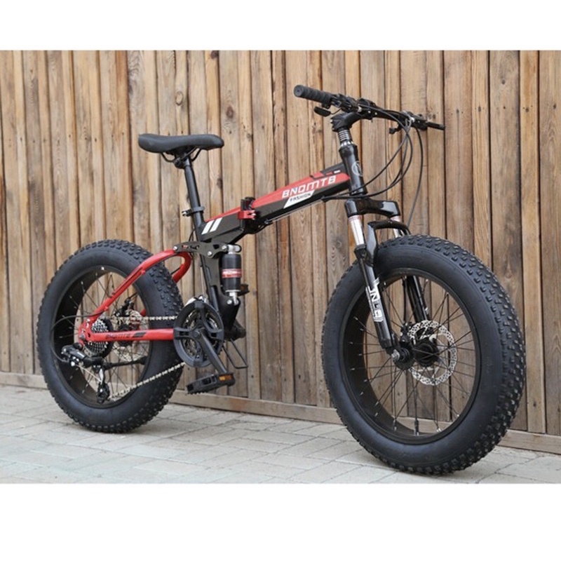 XE ĐẠP BÁNH BÉO BNQMTB GẬP GỌN 20 INCH*4CM