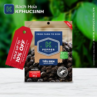 Tiêu Đen Xay K Pepper 35G