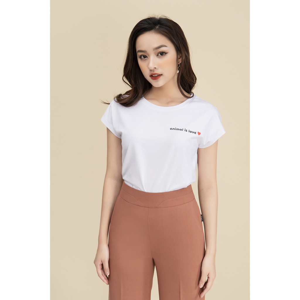 Quần Ống Suông Nữ Lưng Cao Luperi LFQD292 khóa sườn lưng cao gen bụng chất trượt lạnh co giãn không nhăn mát mềm