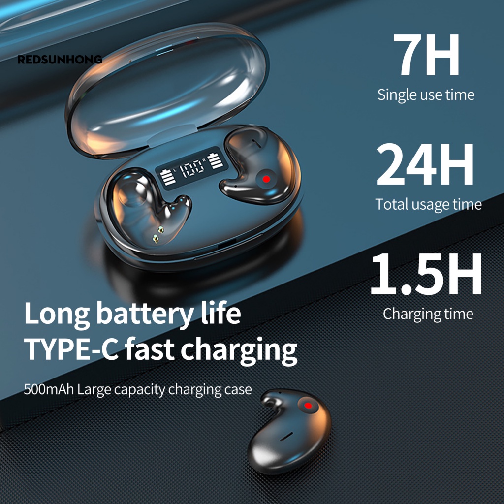 Tai Nghe Không Dây Bluetooth 5.2 Chống Nước IPX5 Mini Cảm Ứng Âm Thanh Nổi