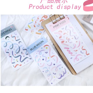 STICKER TRANG TRÍ TOPLOADER - STICKER CONFETTI MẪU 6
