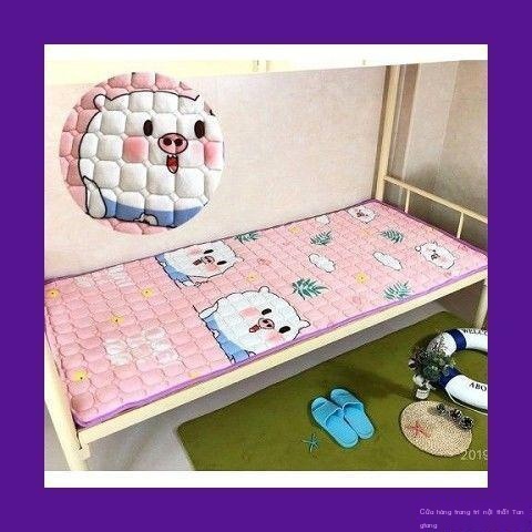 Nệm ký túc xá sinh viên dày dặn, đệm ngủ mềm có thể gấp lại