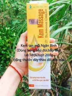 Kem tan mỡ Ngân Bình