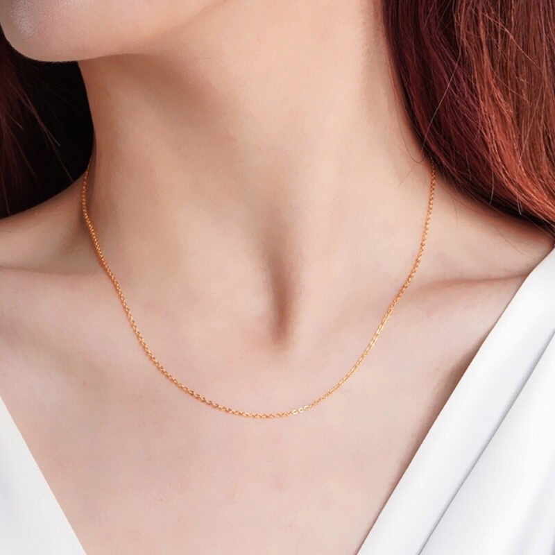 Dây chuyền titan mắc xích nhỏ không đen không gỉ