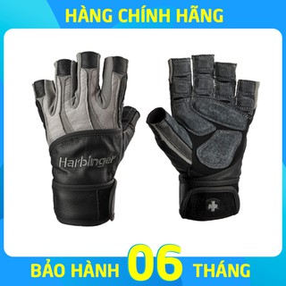 Găng Tay Tập Gym Harbinger Men’s Bioform Wristwrap Có Quấn Cổ Tay