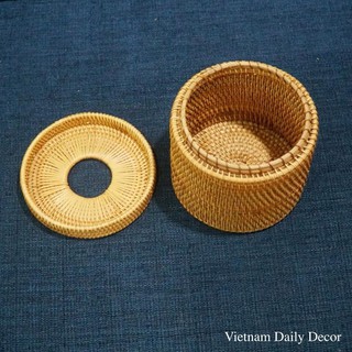 HỘP MÂY GUỘT ĐỰNG GIẤY ĂN