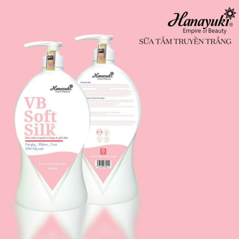 sữa tắm hana 1200ml