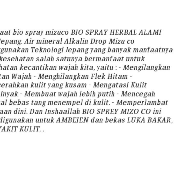 ⭐ Xịt Cố Định Mizuco (Bộ 139) (trims,.) | BigBuy360 - bigbuy360.vn