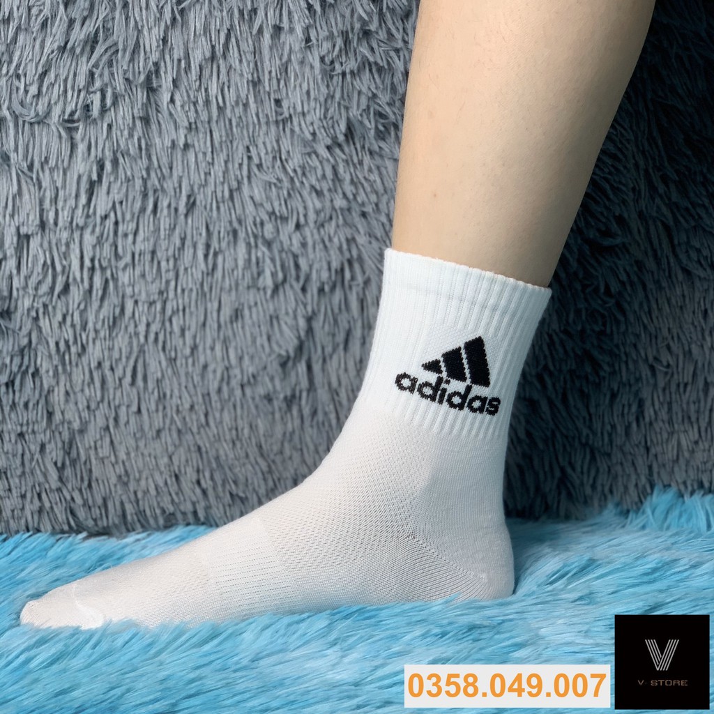 Tất / Vớ NAIKI, ADIDA, MIDU Cổ Cao 16-18cm 💥 FREESHIP 💥  Thể Thao VNXK