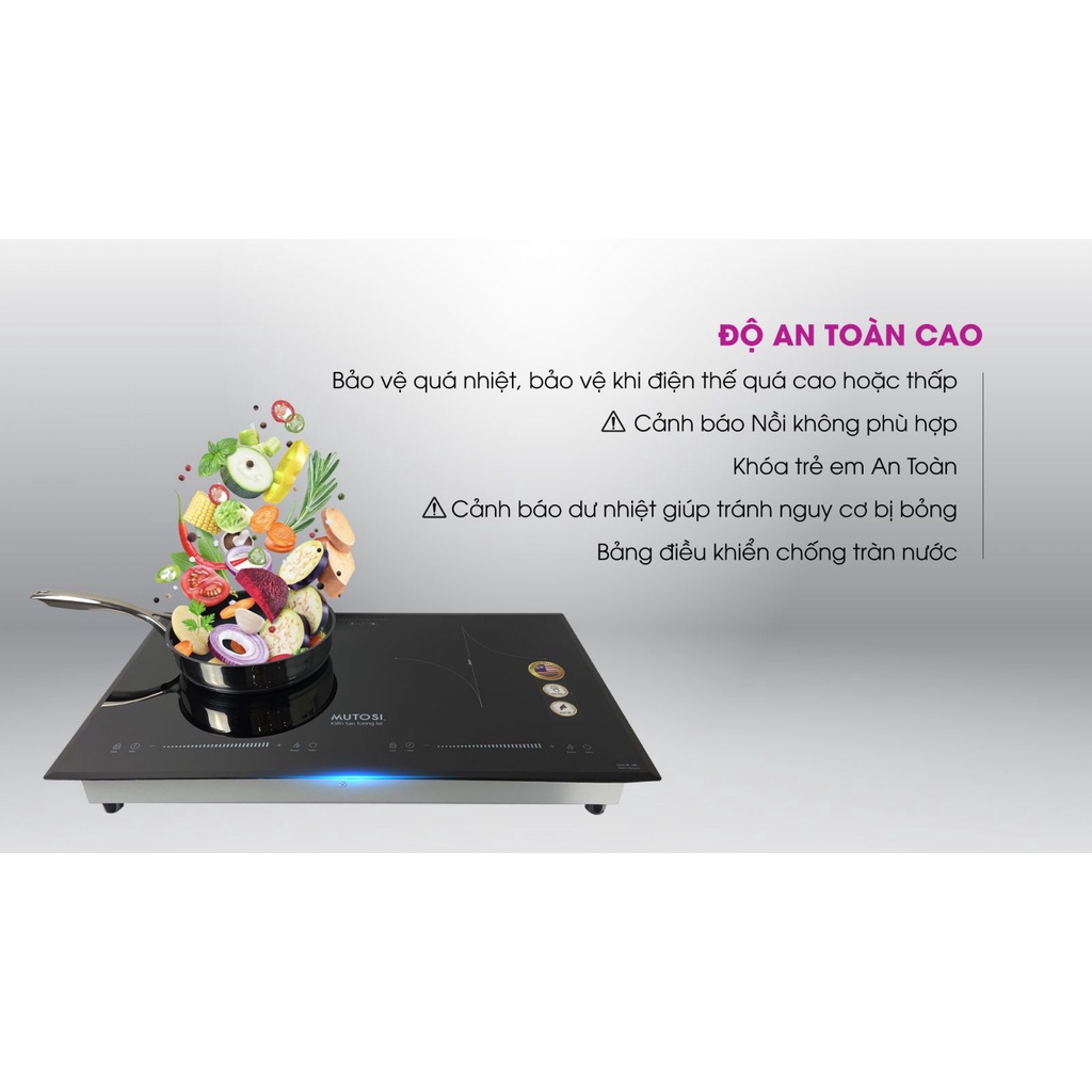 Bếp từ đôi MUTOSI MI-92D