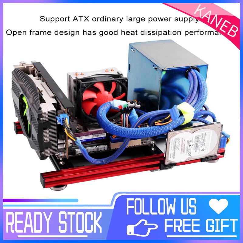 Kaneb] Diy Mini Open Aluminum Alloy Frame Itx Motherboard Pc Computer Case  | Shopee Việt Nam