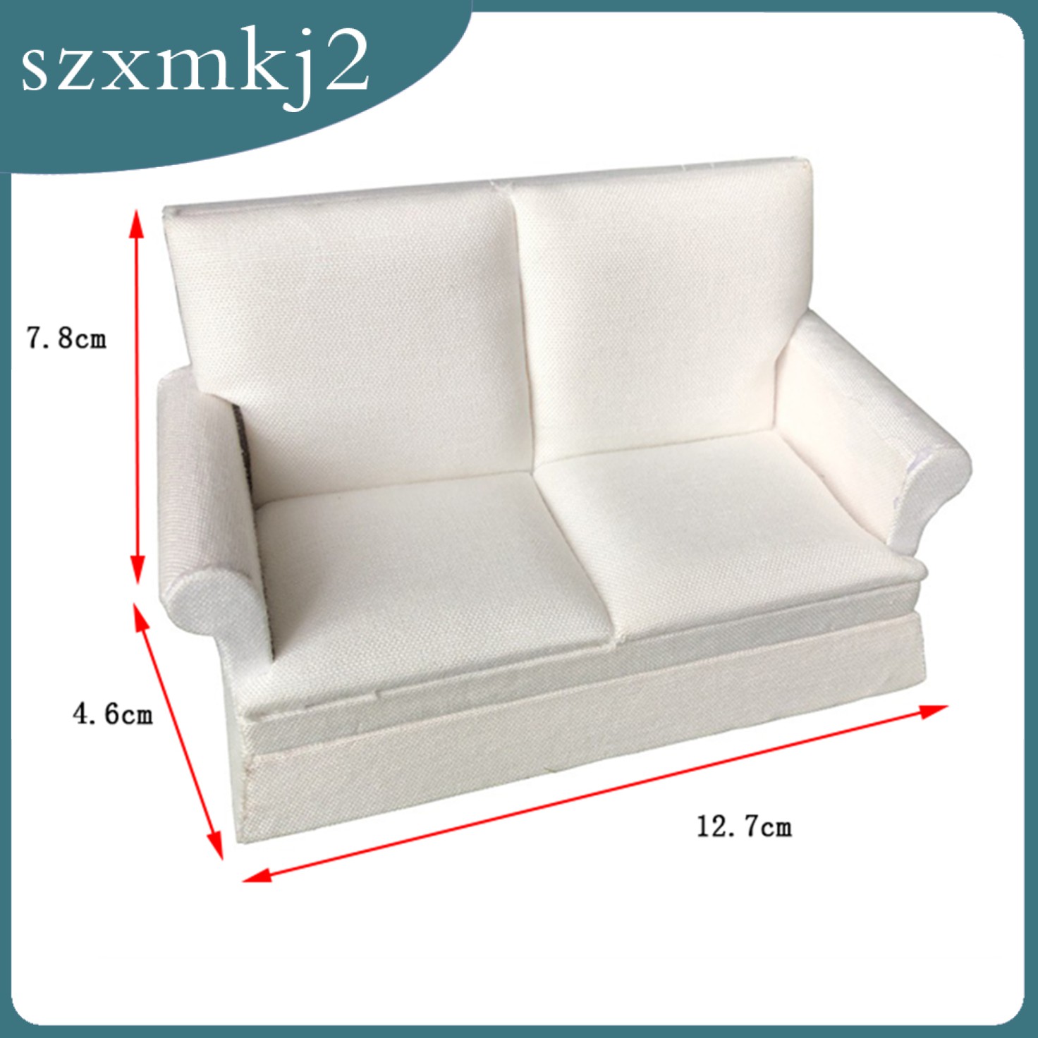 Mô Hình Ghế Sofa Mini Tỉ Lệ 1: 12 Trang Trí Nhà Búp Bê