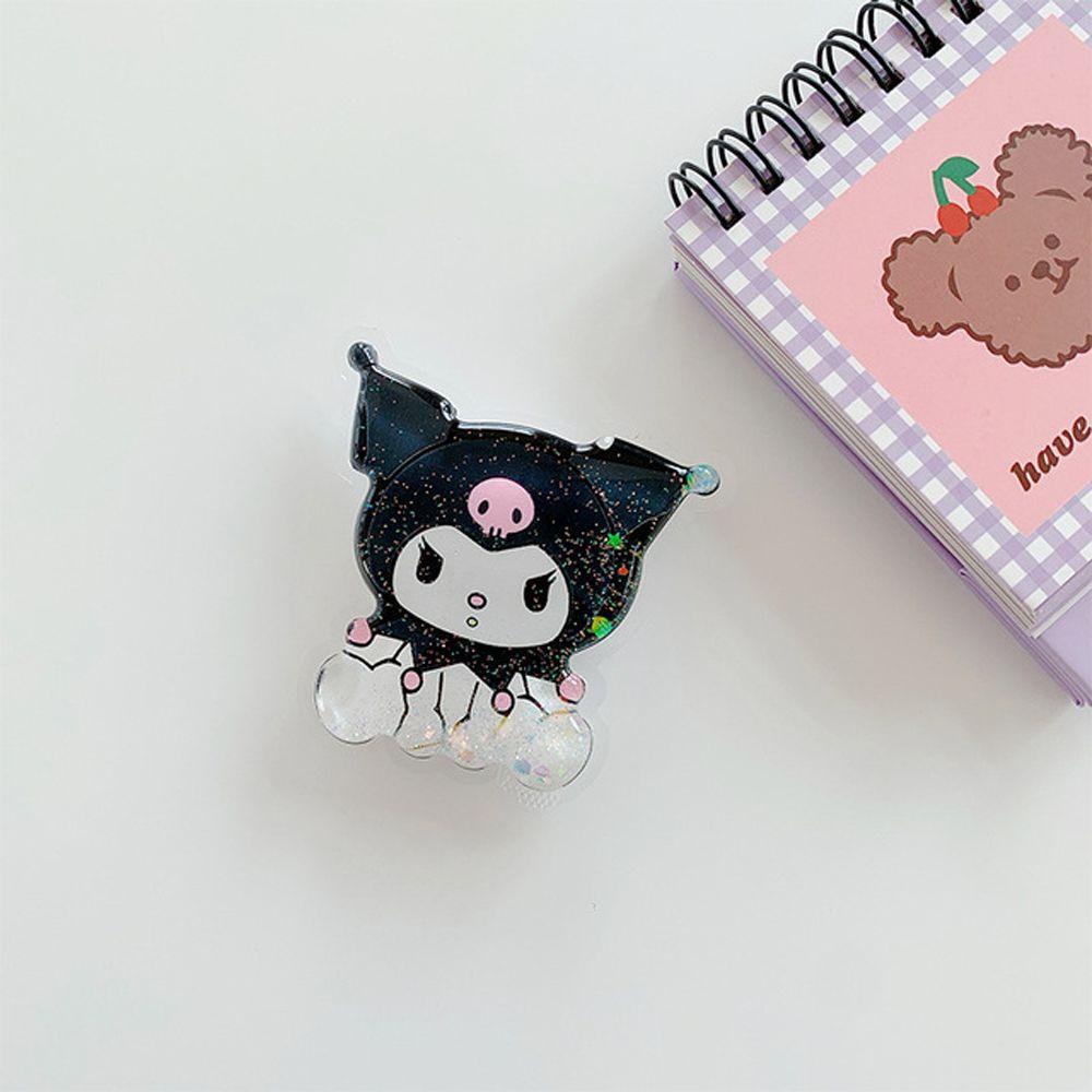 Giá Đỡ Điện Thoại Di Động Hình Mèo Kuromi Kitty Dễ Thương