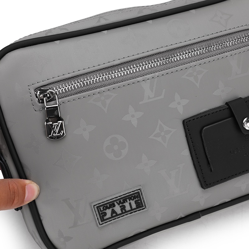 Túi Đeo Chéo Da LV Nhiều Ngăn Thời Trang Cao Cấp Cho Nam