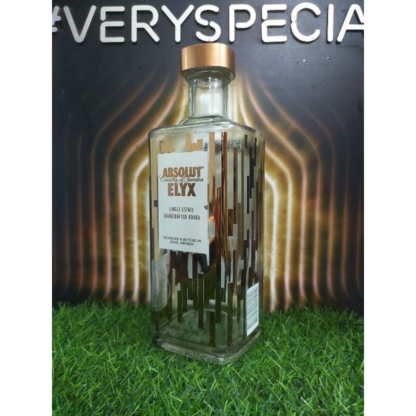 Vỏ chai rượu ngoại ABSOLUT ELYX