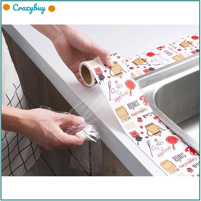 Miếng dán viền bếp và bồn rửa chống nước hút ẩm hình dễ thương