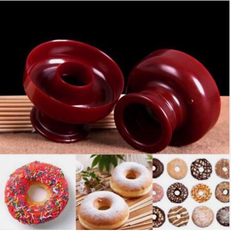 Khuôn Làm Bánh Donut Nhựa Nhiều Mẫu