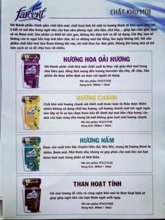Nước khử mùi farcent 300ml
