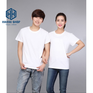 ÁO THUN TRƠN Màu Trắng SX - 3XL