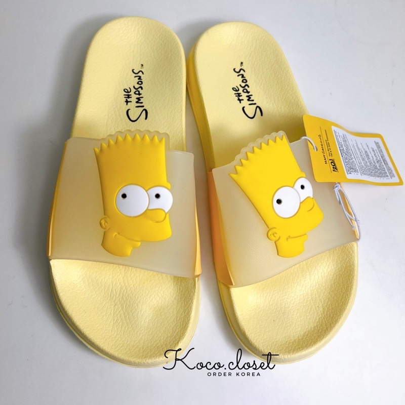 Dép The Simpsons Logo Slippers