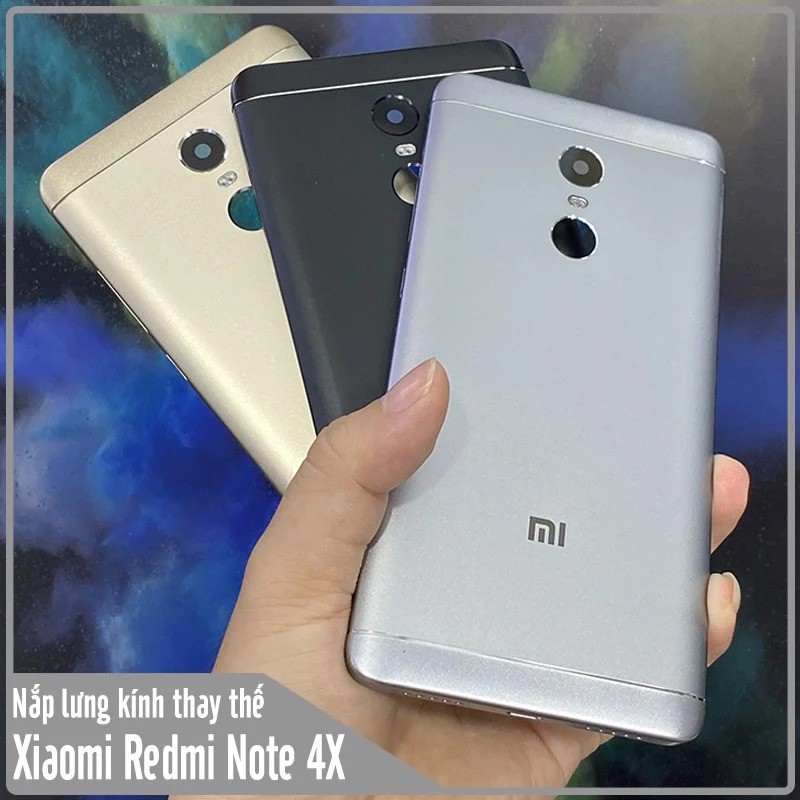 Nắp lưng kính Xiaomi Redmi Note 4x ⚡ HÀNG ZIN CHÍNH HÃNG ⚡ Có quà tặng kèm